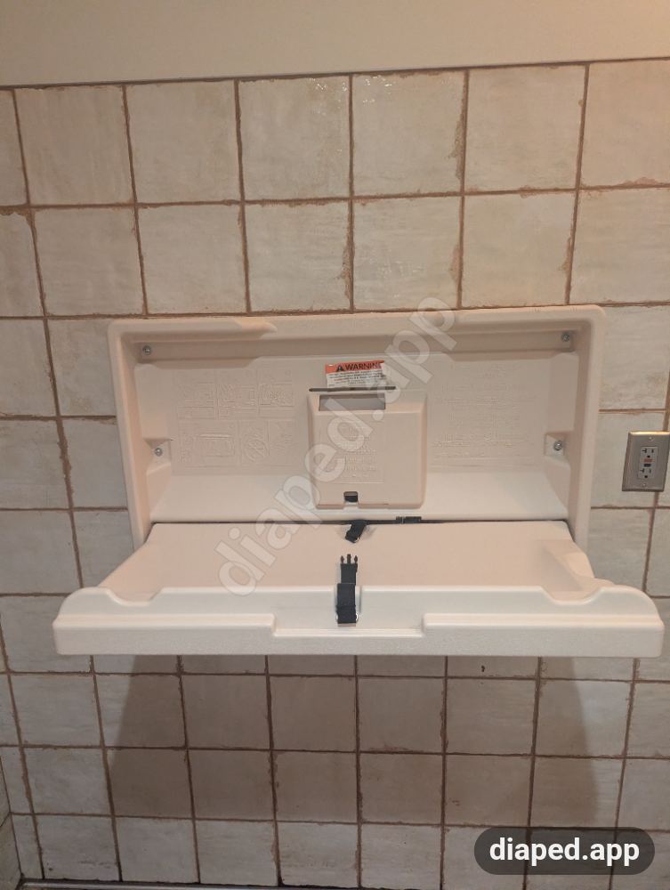 Changing station at Aladdin's Eatery